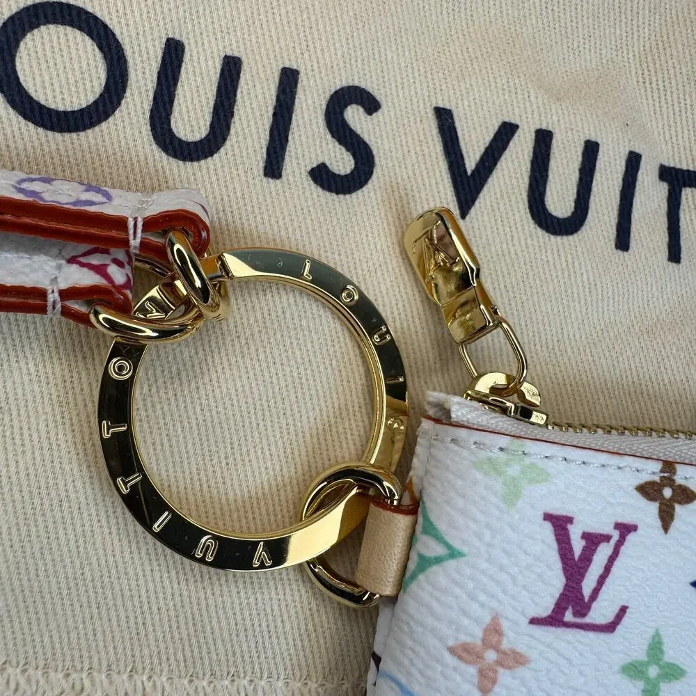 Louis Vuitton Murakami Multicolor Phone Holder LV X TM Pouch Rare New 2025